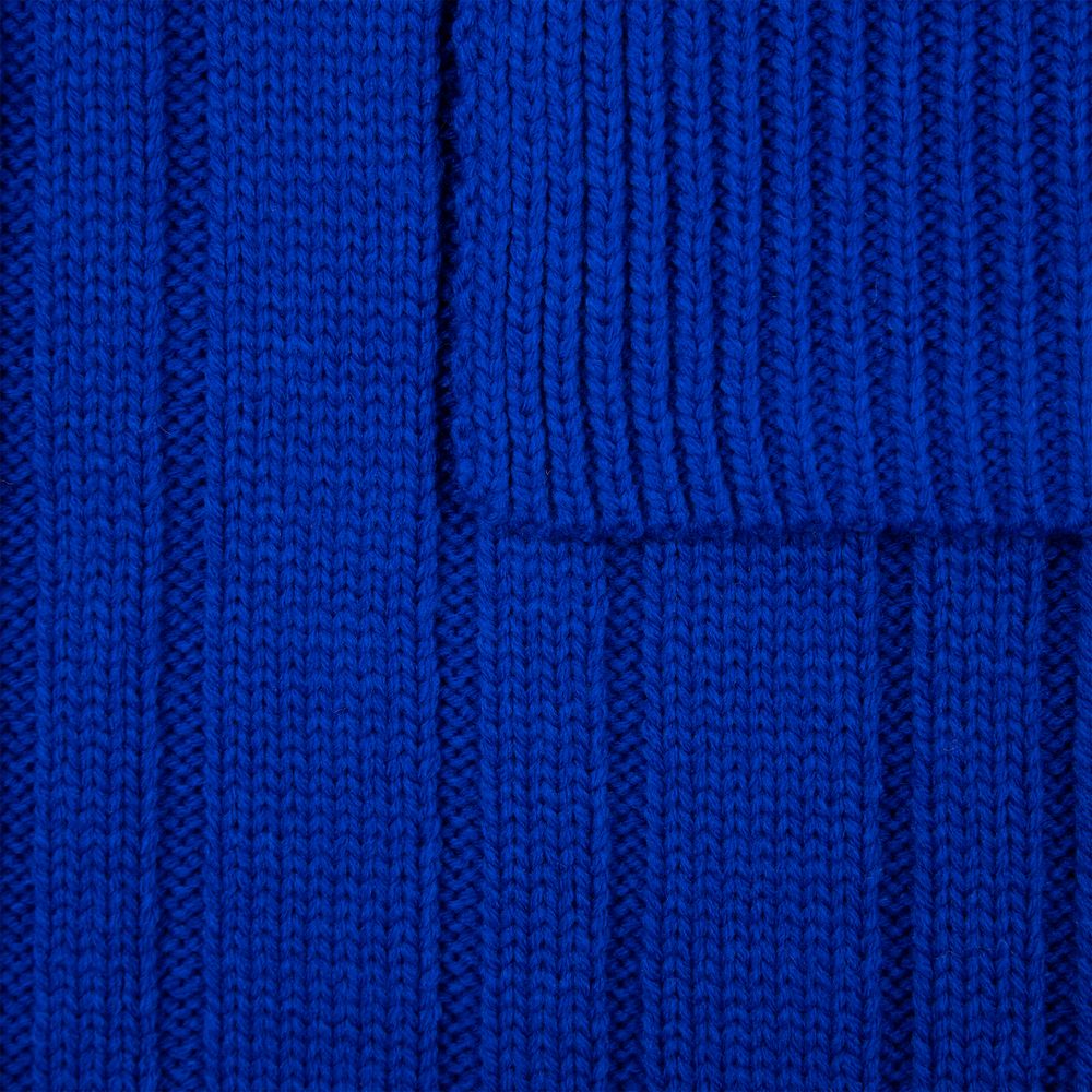 Шарф Knit Beat, синий-4