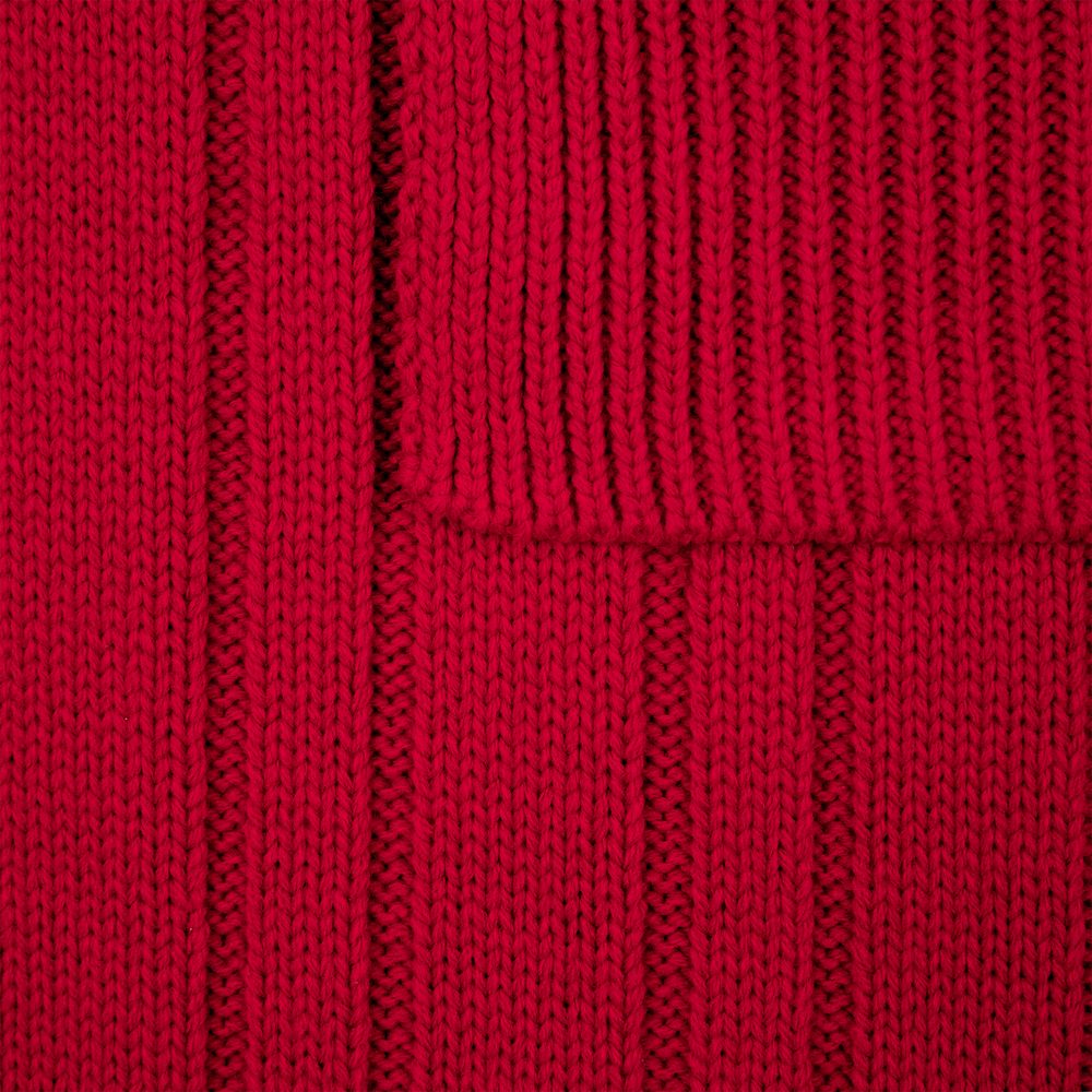 Шарф Knit Beat, красный-4