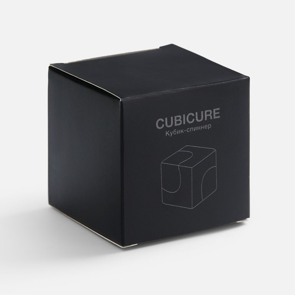 Кубик-спиннер Cubicure, черный-7