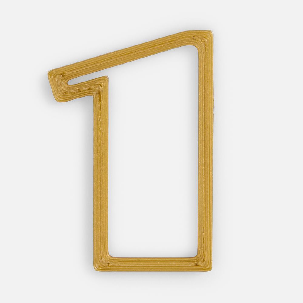 Подвеска Symbol, 3D-печать на заказ, цифра 1-1