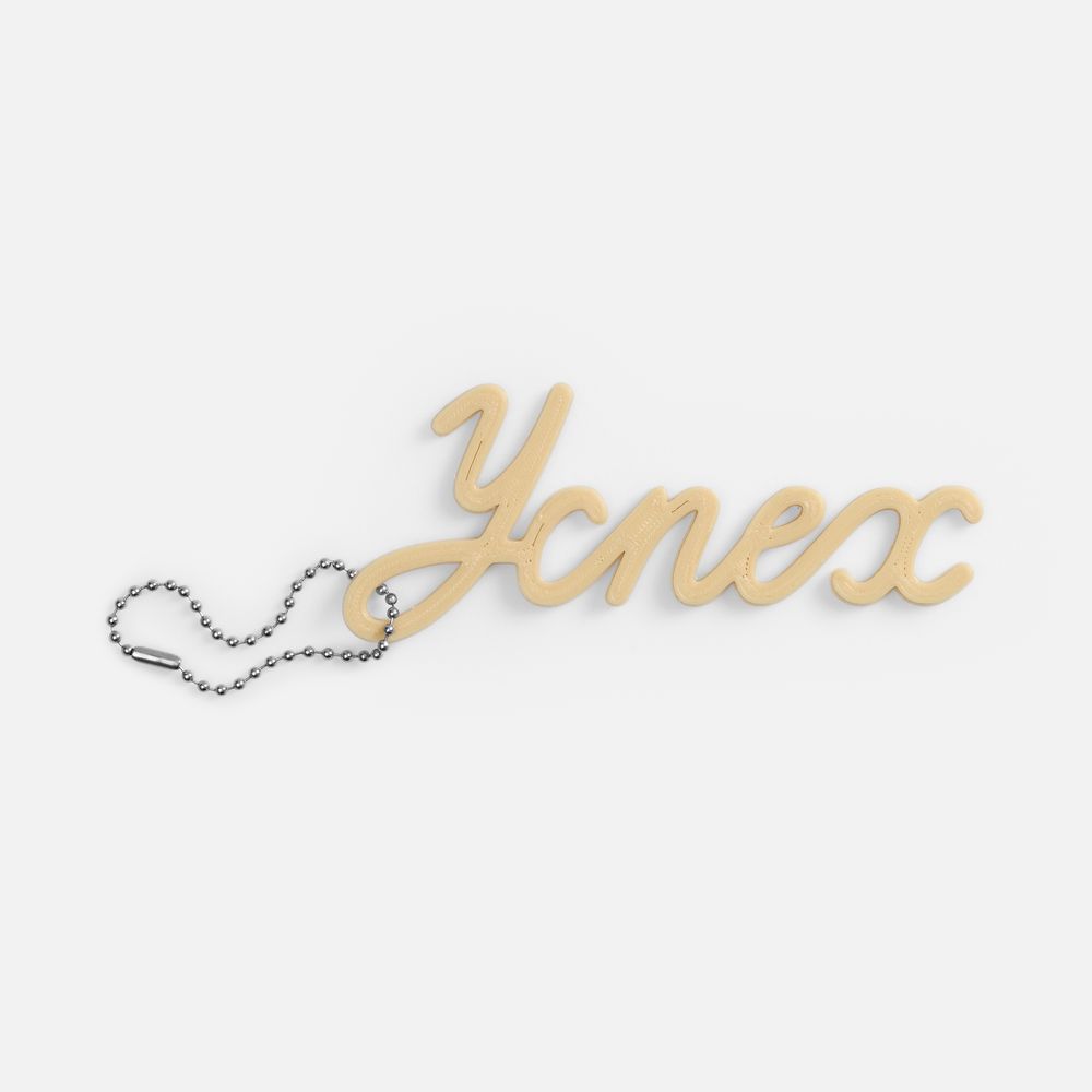 Подвеска Word, 3D-печать на заказ, успех-3