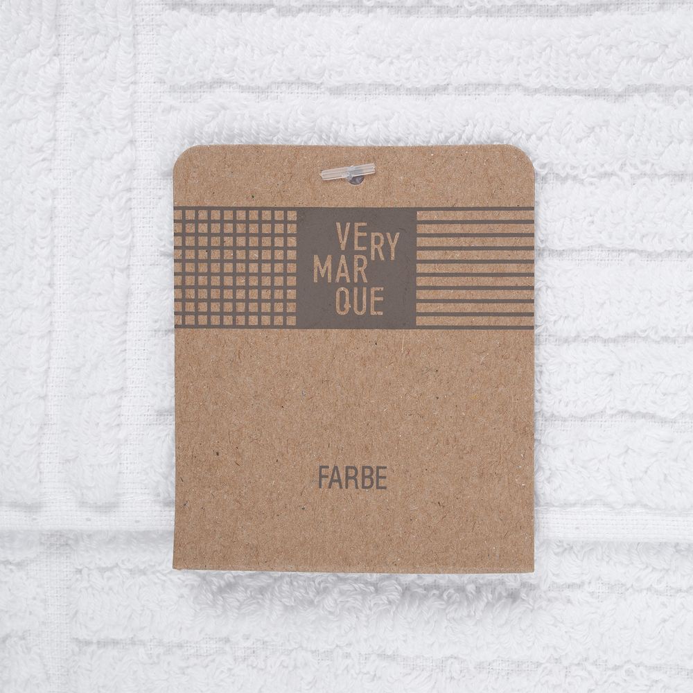 Полотенце Farbe, большое, белое-5