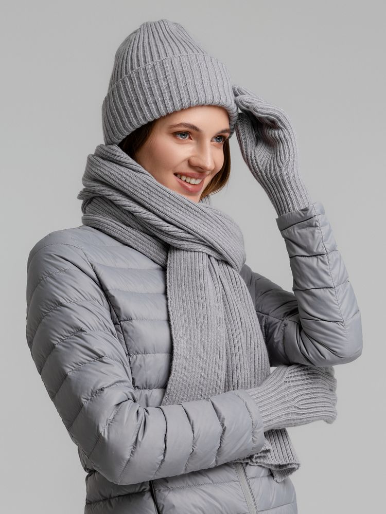 Шапка Capris, серая-7