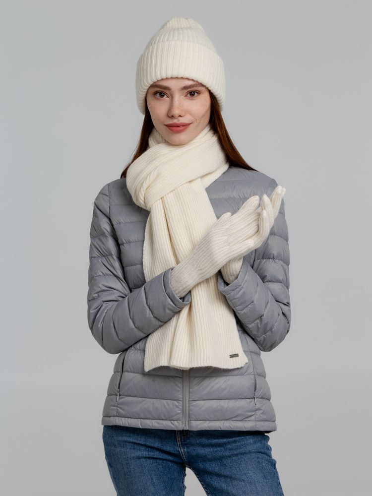 Шапка Capris, молочно-белая (ванильная)-7