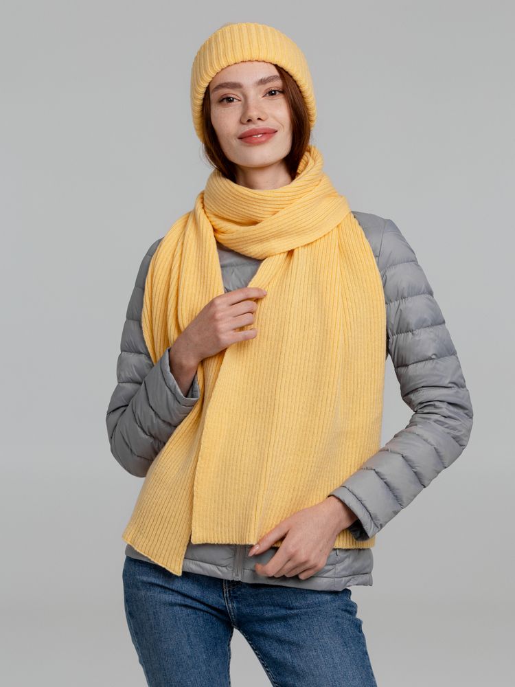 Шарф Capris, желтый-6