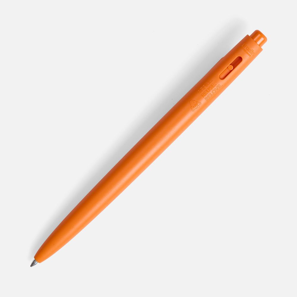 Ручка шариковая Prodir DS11 PMP, оранжевая-3