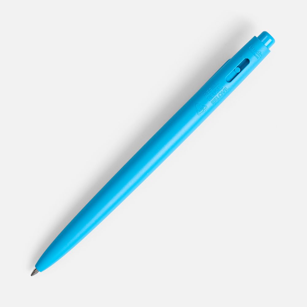 Ручка шариковая Prodir DS11 PMP, голубая-3