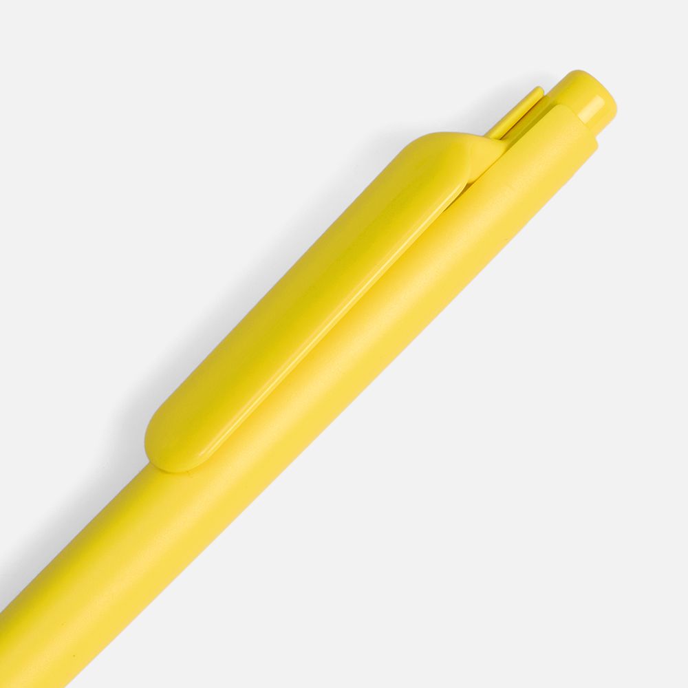 Ручка шариковая Prodir DS11 PMP, желтая-4