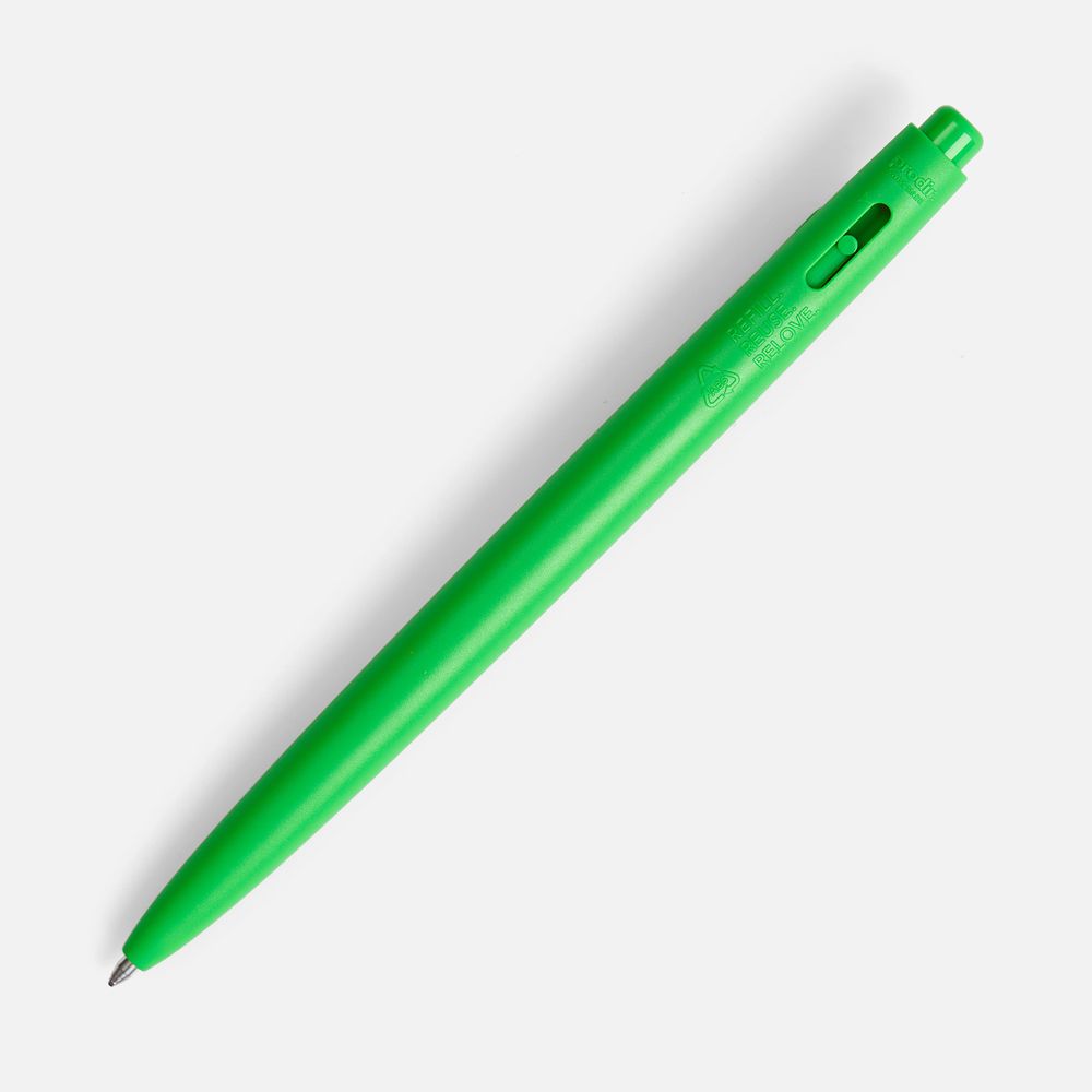 Ручка шариковая Prodir DS11 PMP, зеленая-3