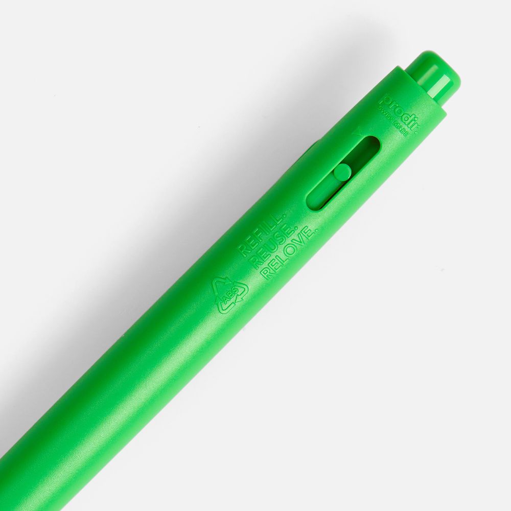 Ручка шариковая Prodir DS11 PMP, зеленая-5