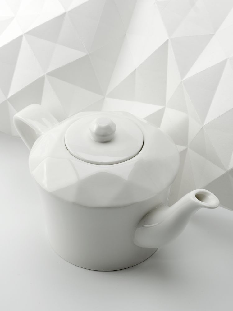 Чайник Diamante Bianco, белый-6