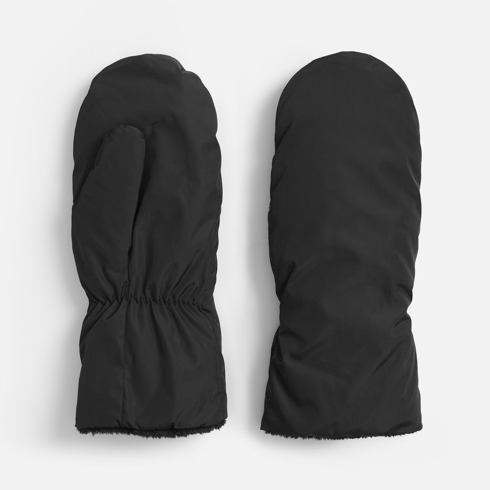 Варежки Warmshape, черные-2