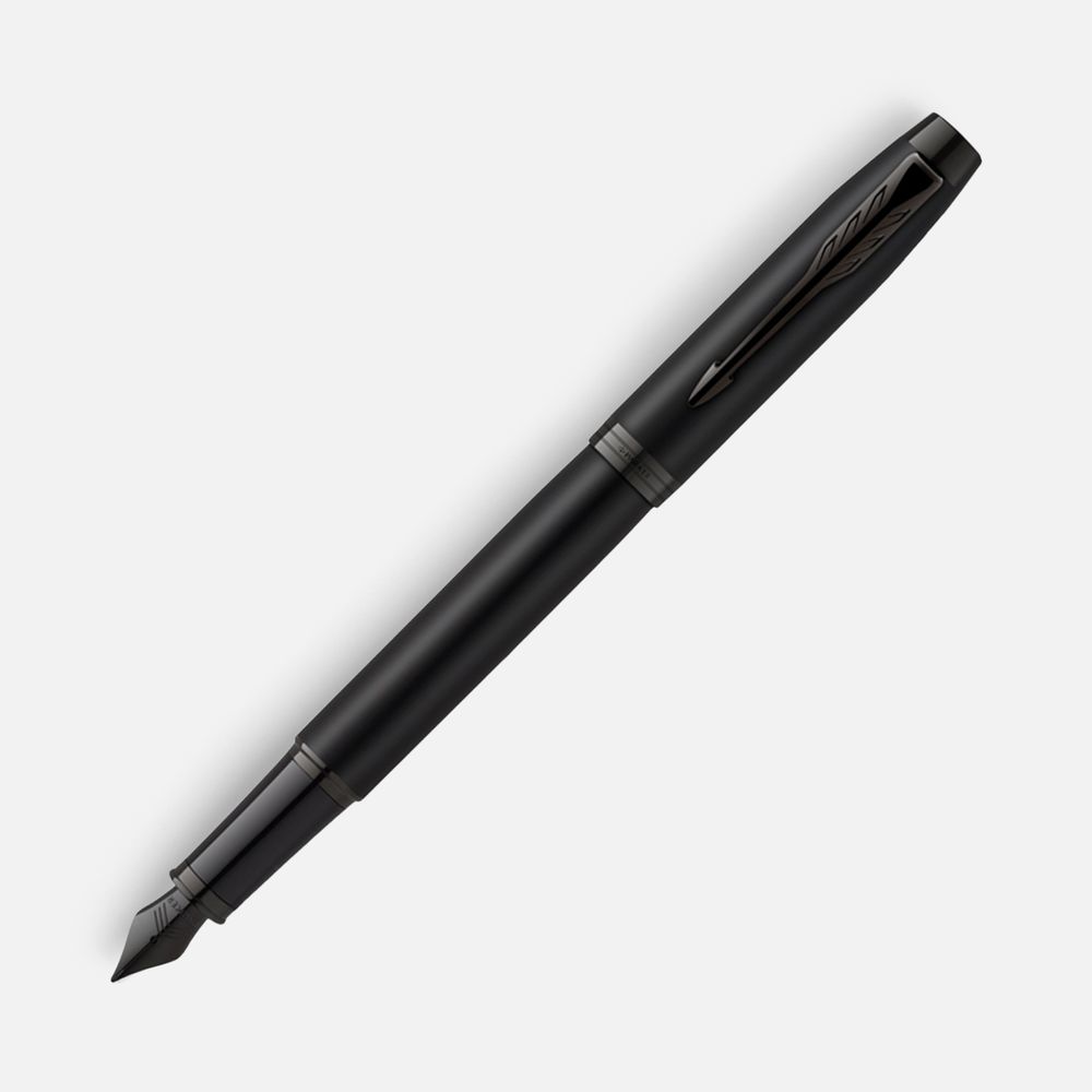 Ручка перьевая Parker IM Achromatic Black, черная-1