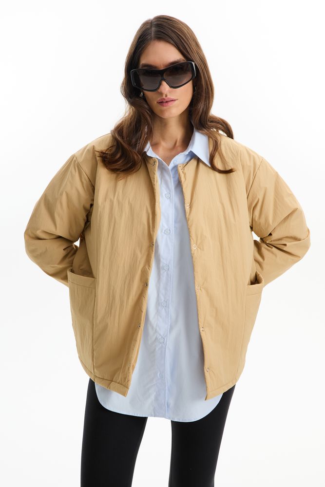 Куртка унисекс Veter, бежевая, размер XS/S-19