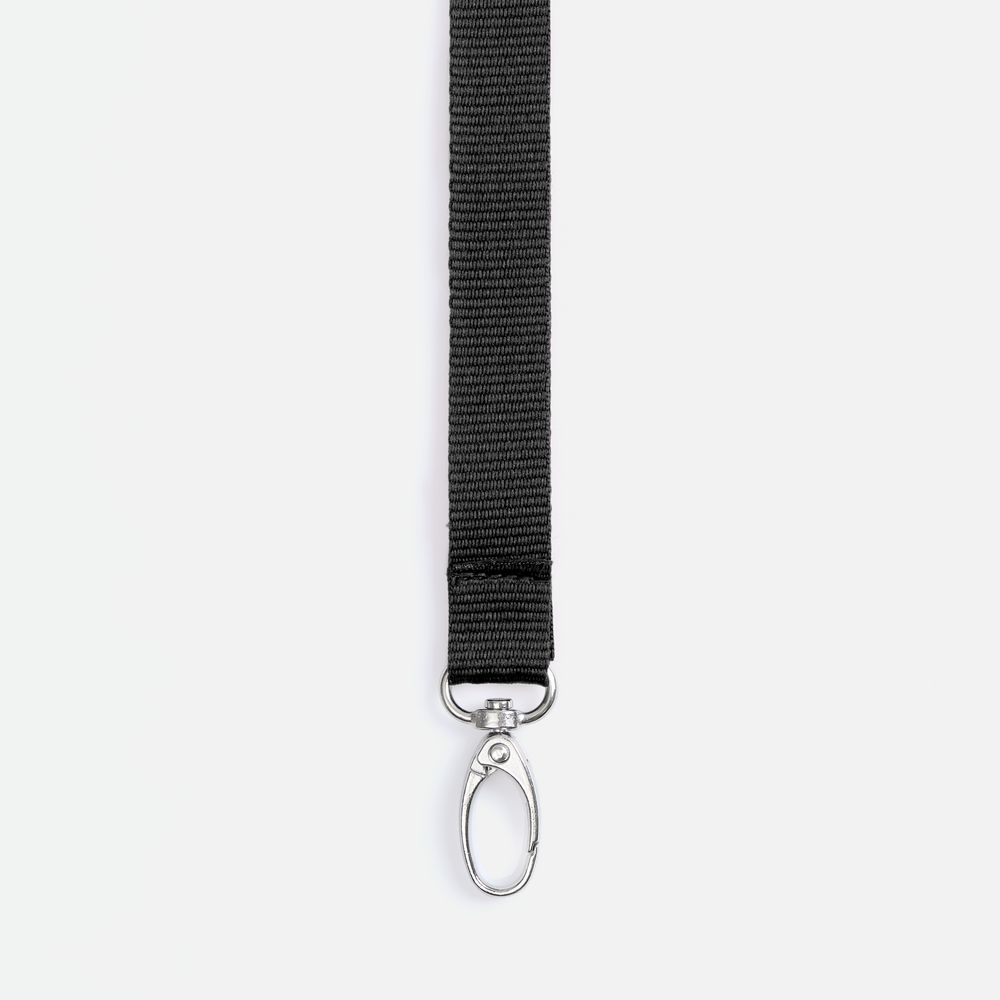 Лента для бейджа Pin, черная-4