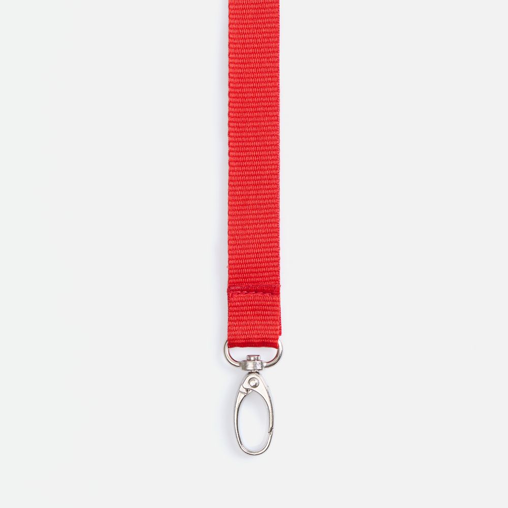 Лента для бейджа Pin, красная-3