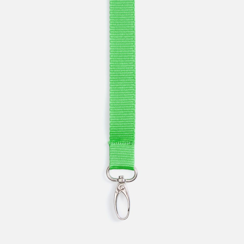 Лента для бейджа Pin, зеленая-3
