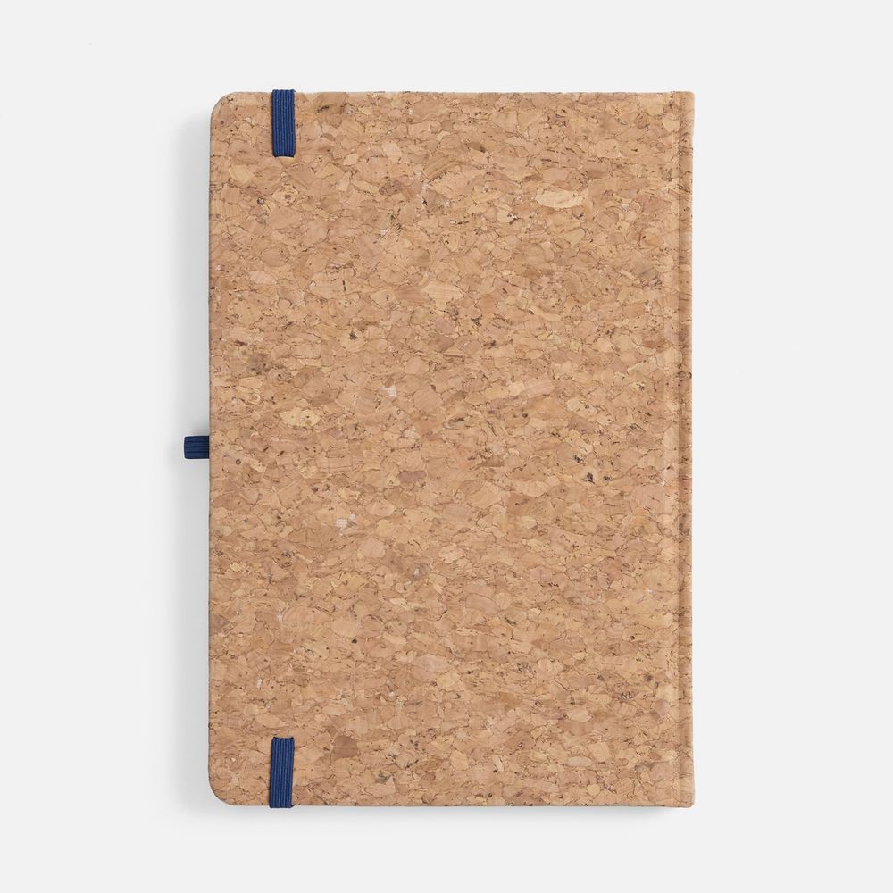 Блокнот Corkfolio, синий-4
