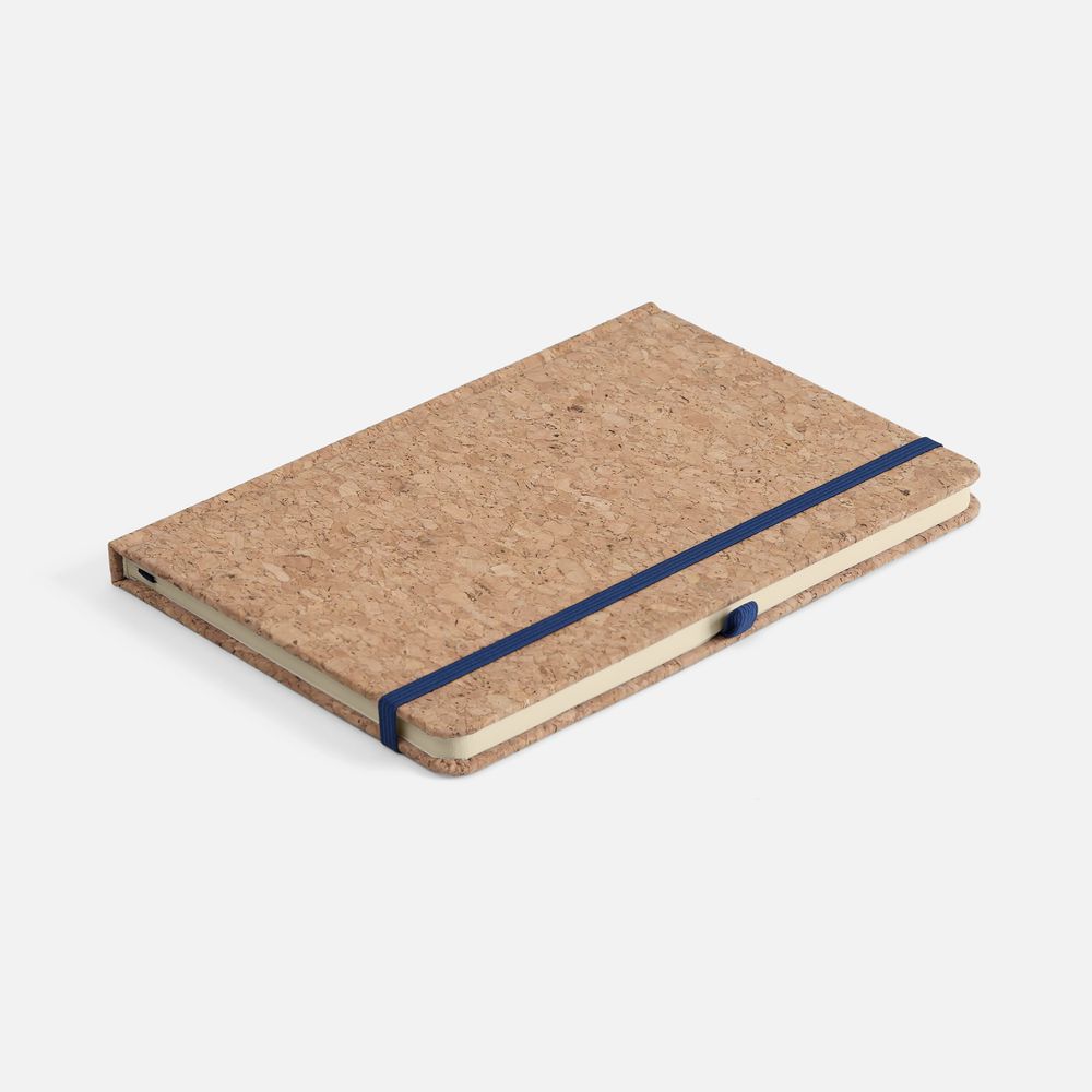 Блокнот Corkfolio, синий-5
