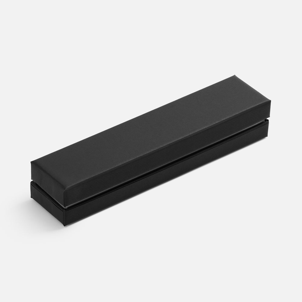 Ручка шариковая Eyeshot Soft Touch в футляре, черная-3