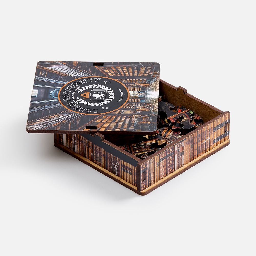 Деревянный пазл в шкатулке PuzzleBox на заказ-4