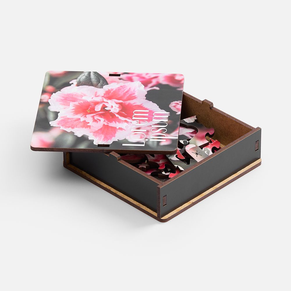 Деревянный пазл в шкатулке PuzzleBox на заказ-7