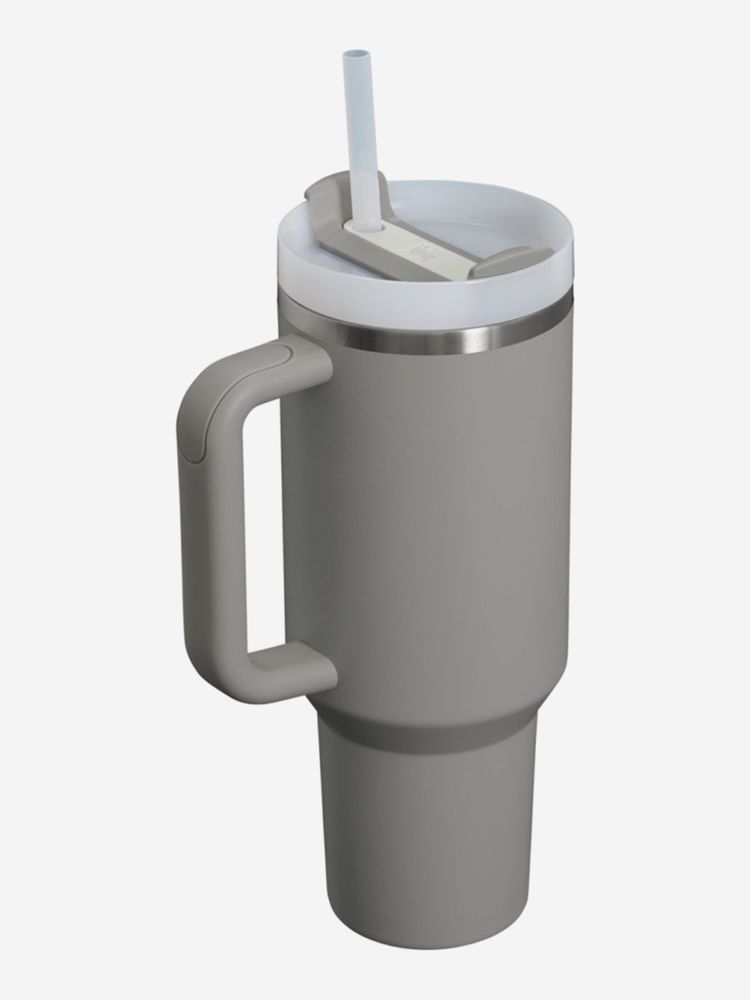 Термокружка Quencher H2.0 1180 с трубочкой, серая-2