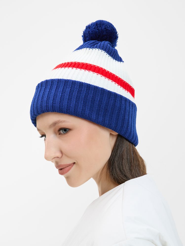 Шапка Winwear, темно-синяя (кобальт)-6