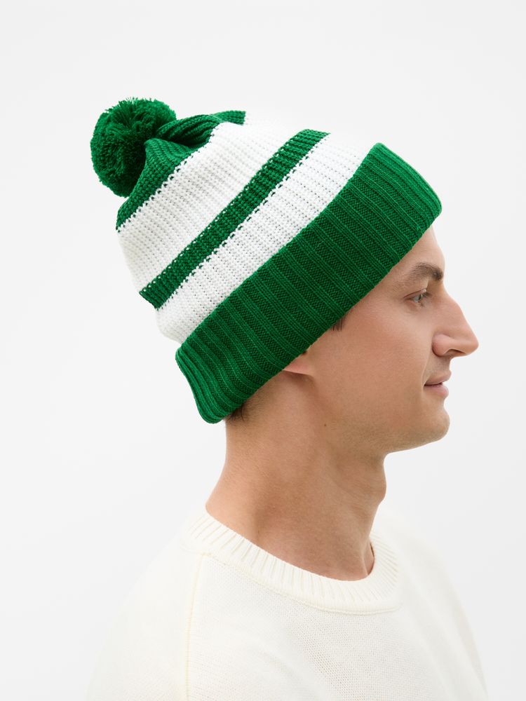 Шапка Winwear, темно-зеленая (глубокий зеленый)-6