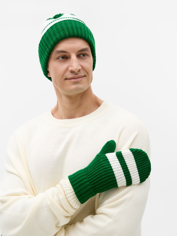 Шапка Winwear, темно-зеленая (глубокий зеленый)-7