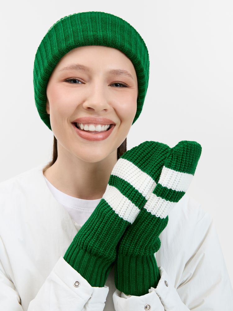 Шапка Winwear, темно-зеленая (глубокий зеленый)-8