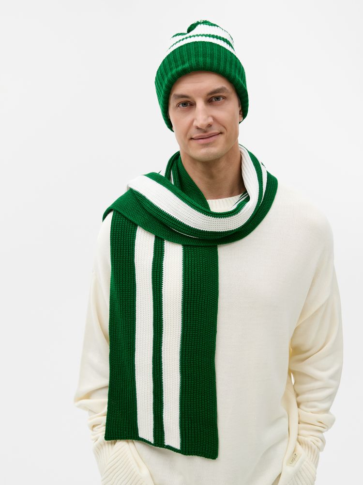Шапка Winwear, темно-зеленая (глубокий зеленый)-11