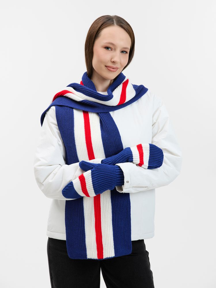 Шарф Winwear, темно-синий (кобальт)-8