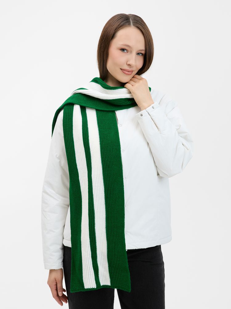 Шарф Winwear, темно-зеленый (глубокий зеленый)-6