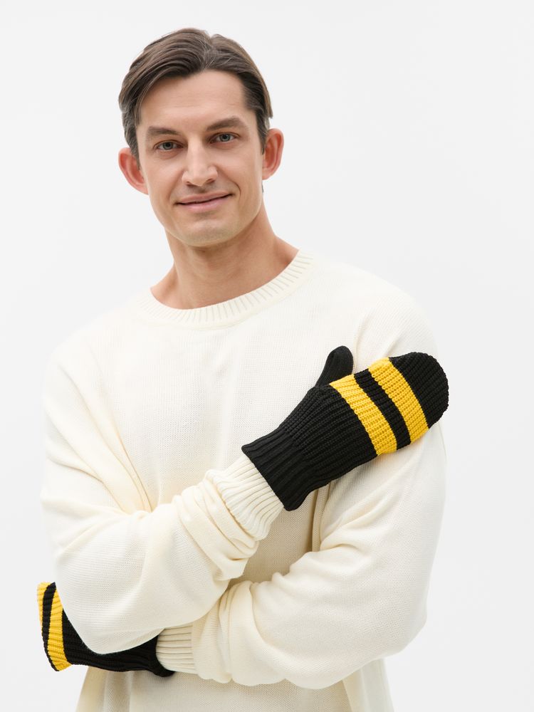 Варежки Winwear, черные, размер S/M-6