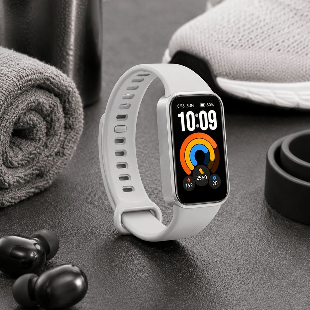 Фитнес-трекер Xiaomi Smart Band 11 Active, серебристый-5