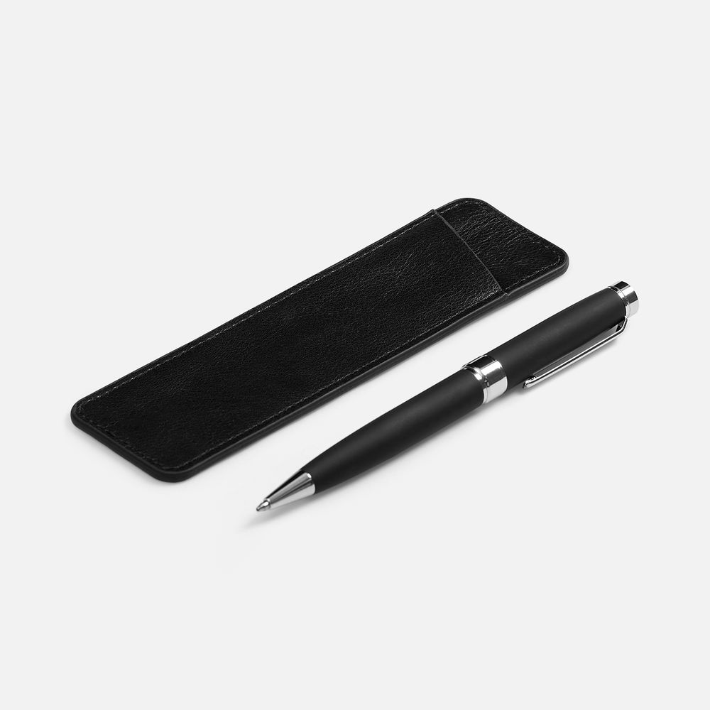 Футляр для ручки Remini в подарочной коробке, черный-4