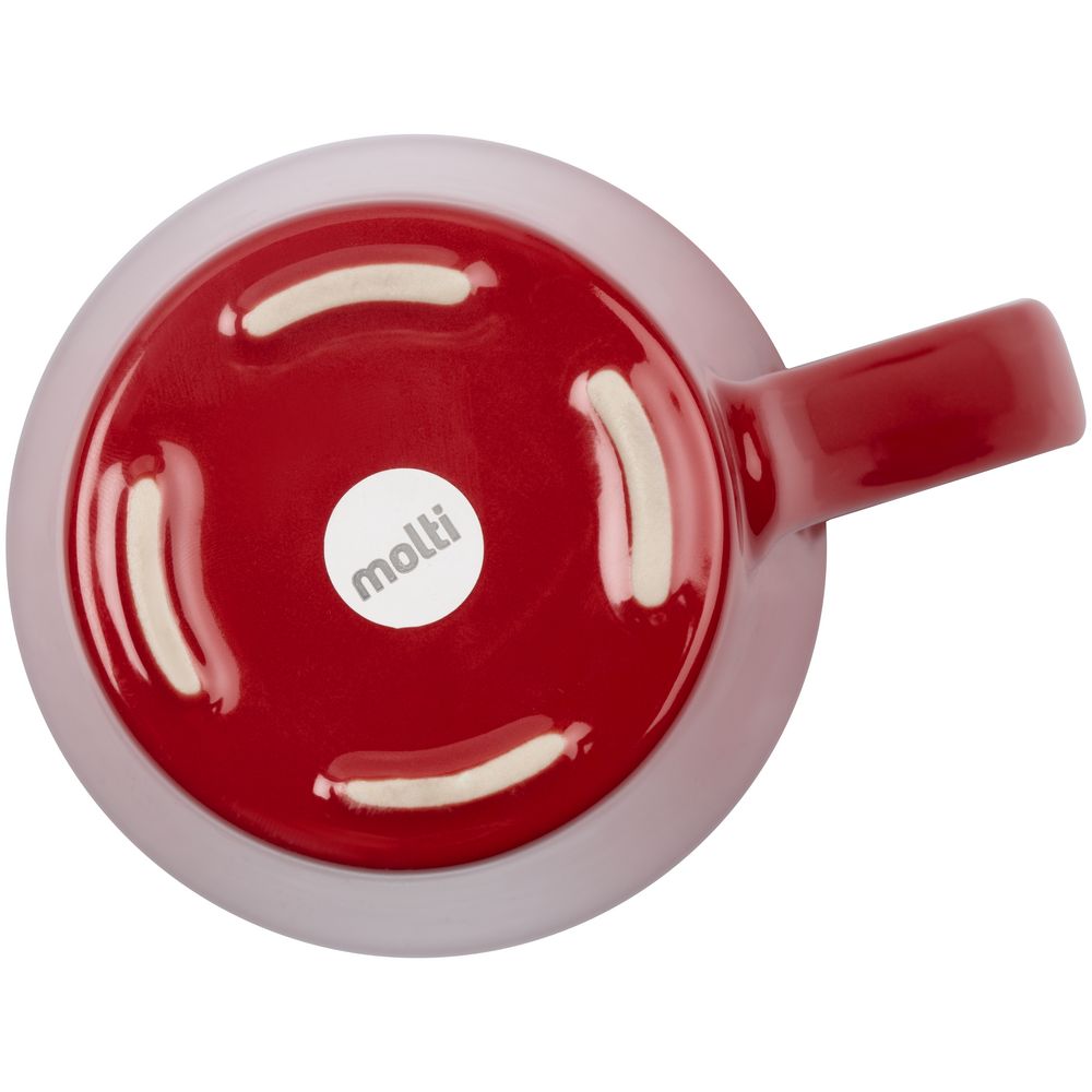 Кружка Modern Bell Classic, глянцевая, красная-3