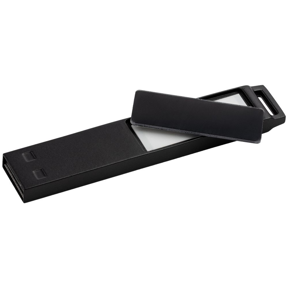 Флешка markBright Black с синей подсветкой, 32 Гб-2