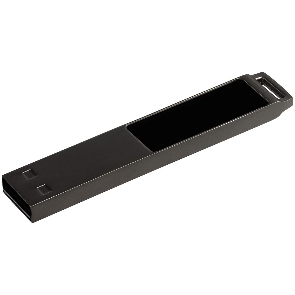 Флешка markBright Black с белой подсветкой, 32 Гб-1