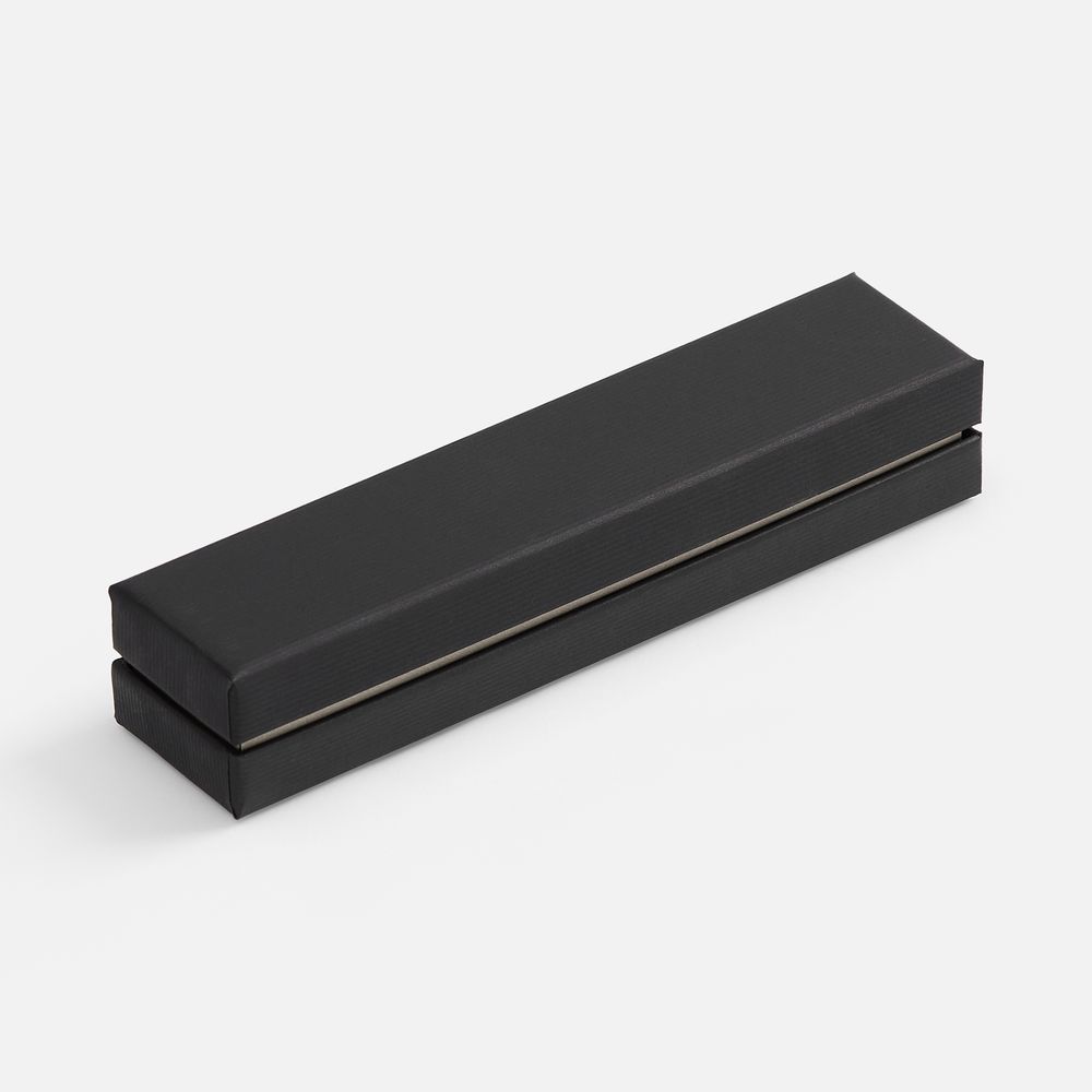 Ручка шариковая Keskus Soft Touch в футляре, черная-4