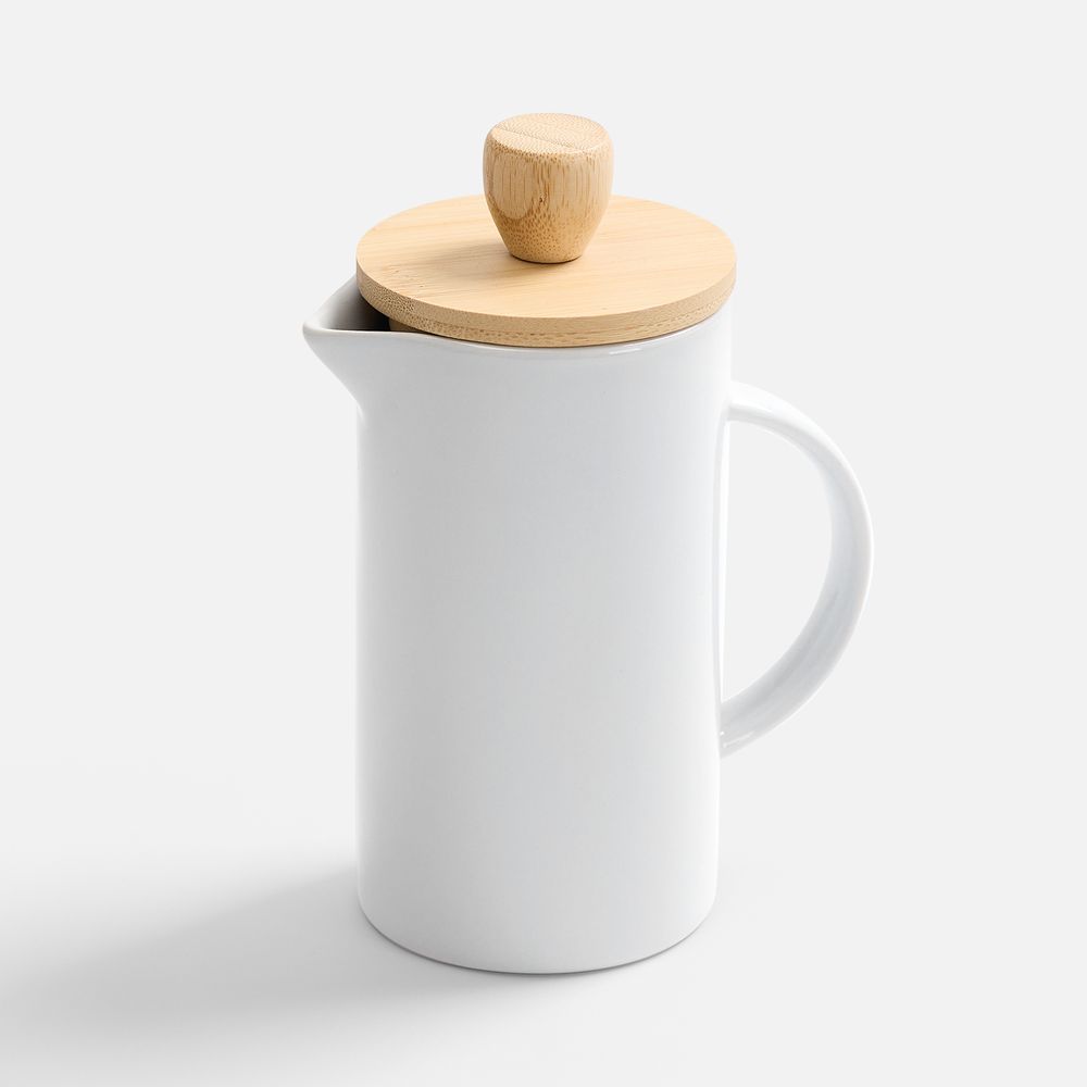 Френч-пресс Ceramero, белый-1