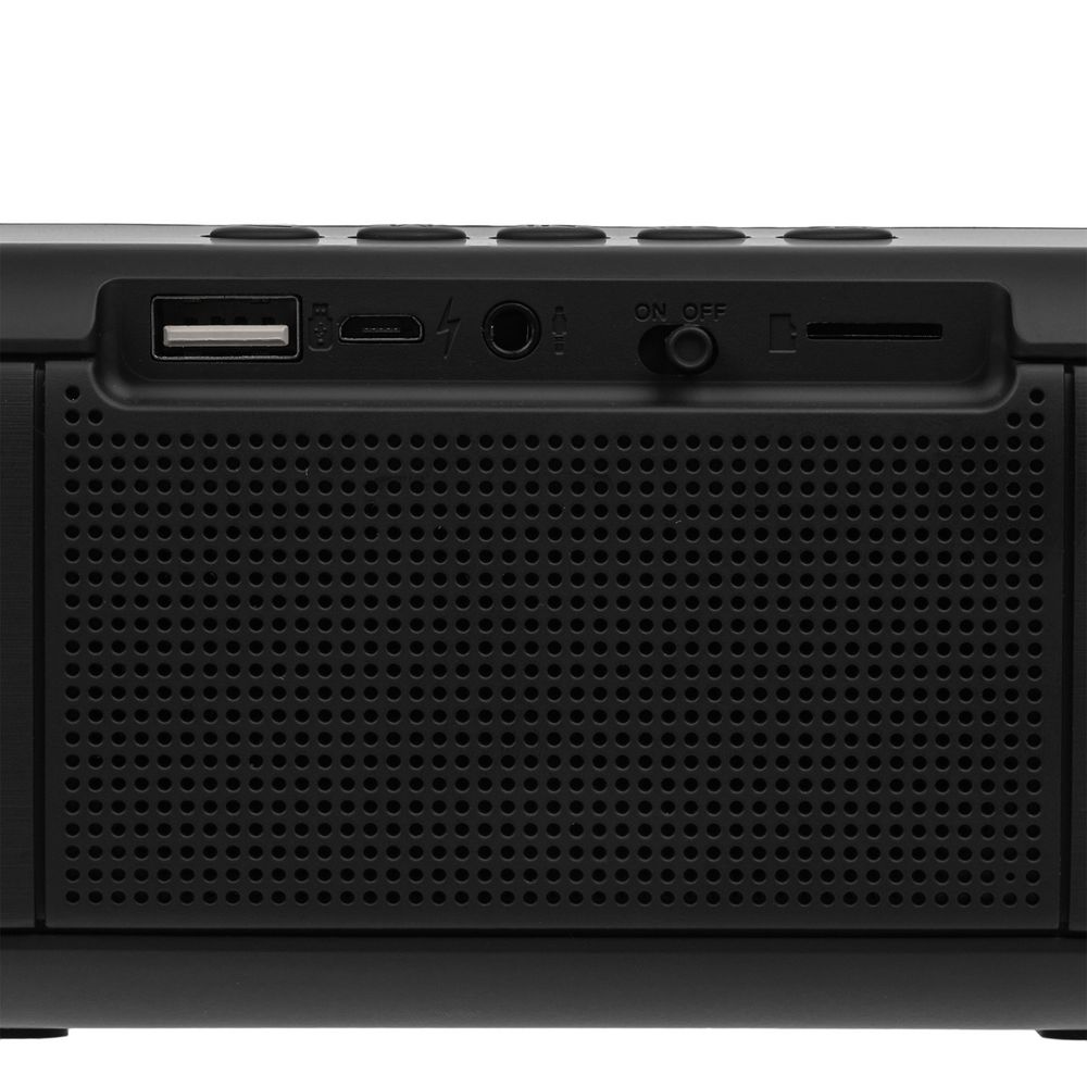 Беспроводная стереоколонка Uniscend Roombox, черная-6