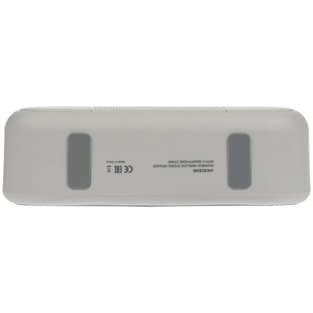 Беспроводная стереоколонка Uniscend Roombox, светло-серая-8