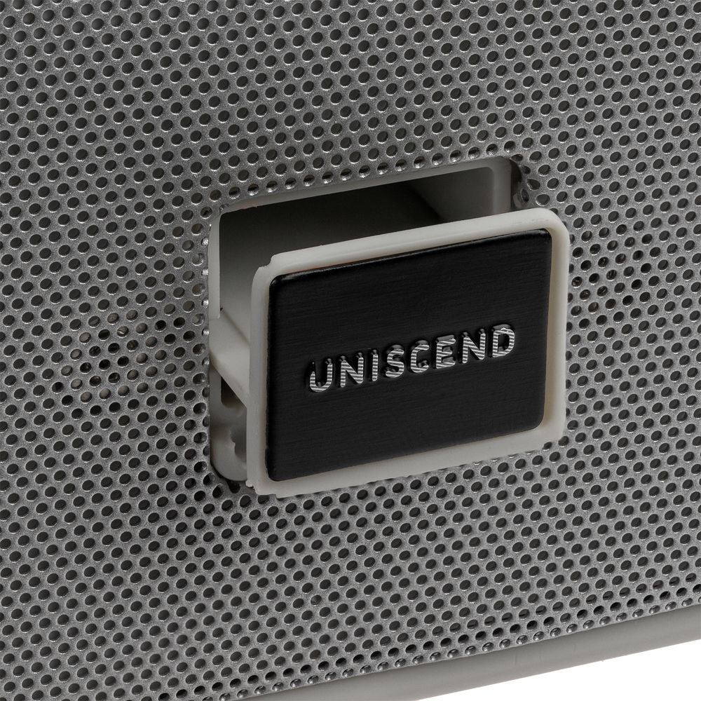 Беспроводная стереоколонка Uniscend Roombox, светло-серая-10