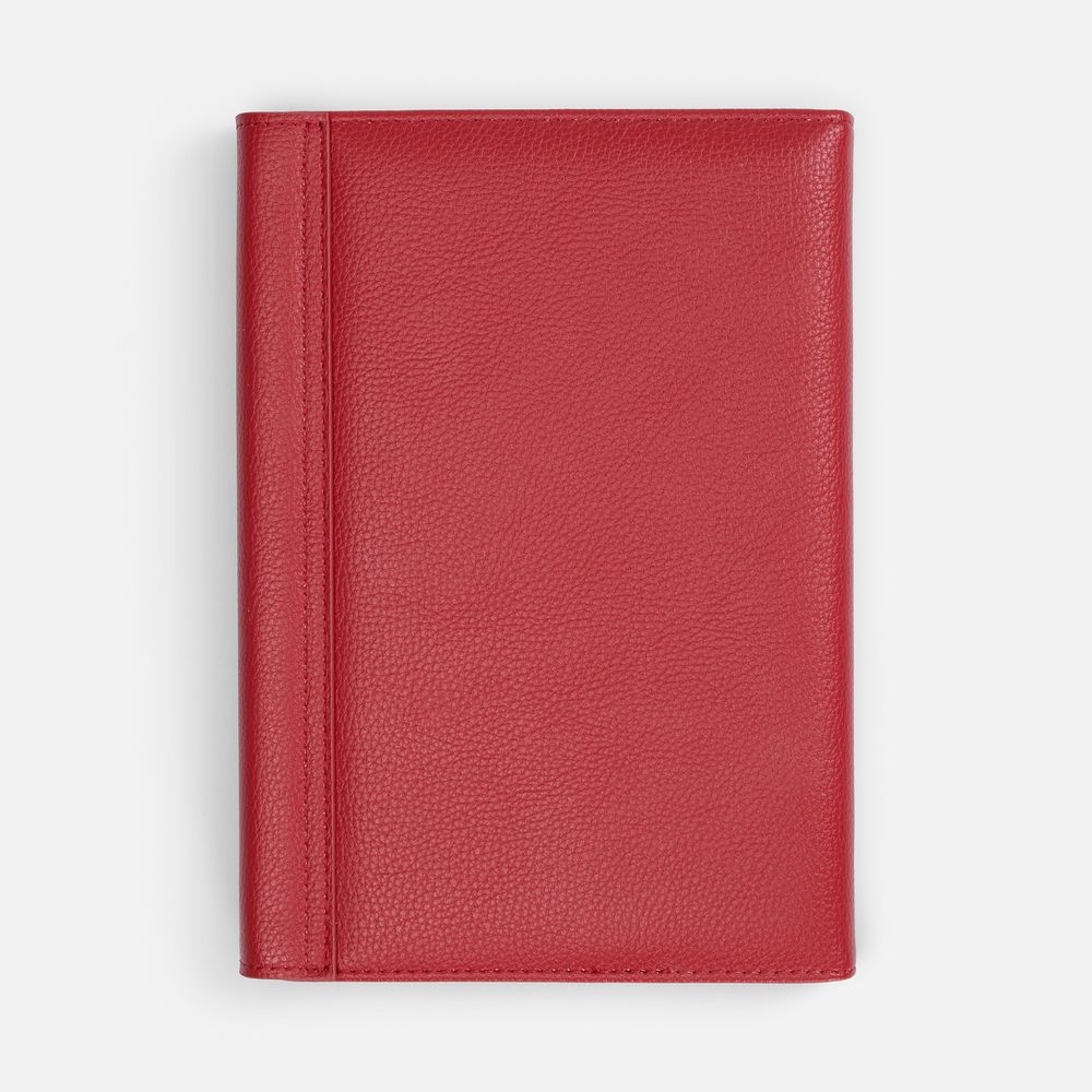 Ежедневник Extra, недатированный, красный-4