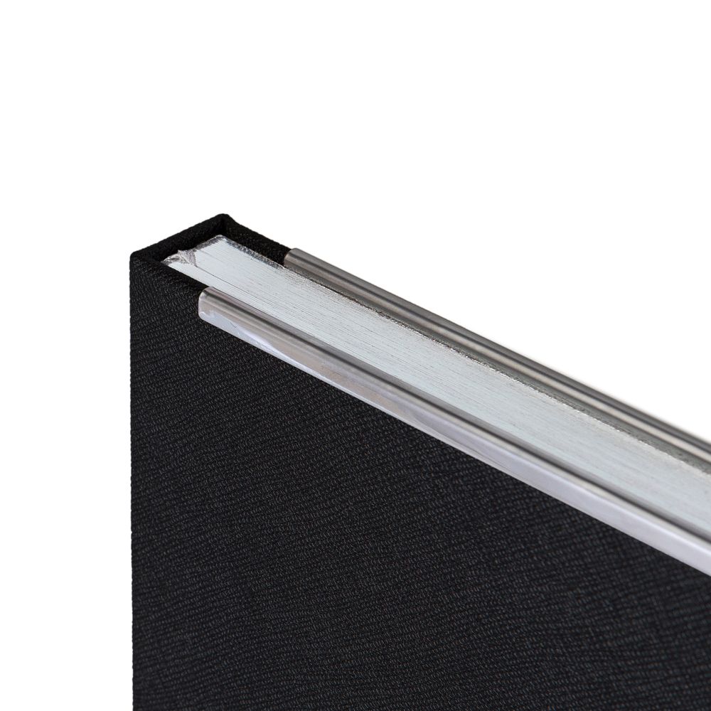 Ежедневник Frame Metal, недатированный, черный-6