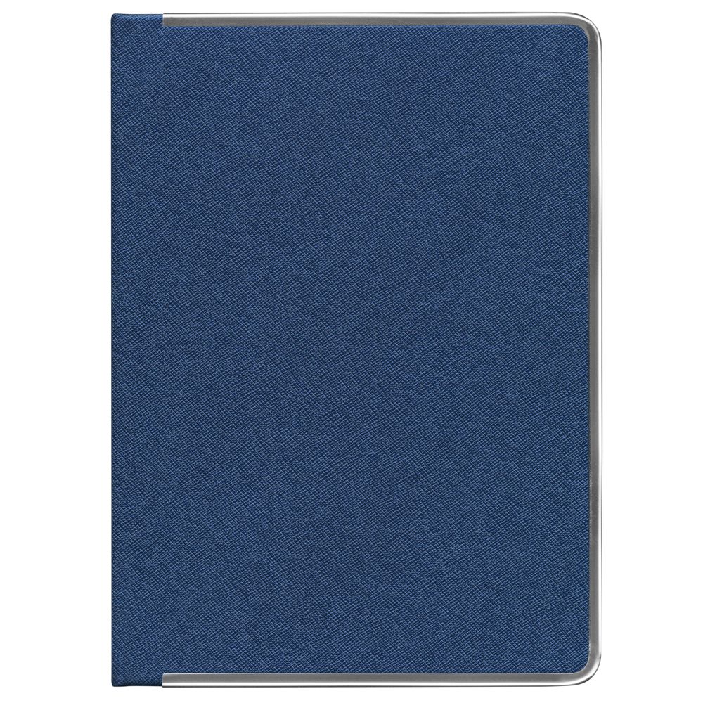 Ежедневник Frame Metal, недатированный, синий-3