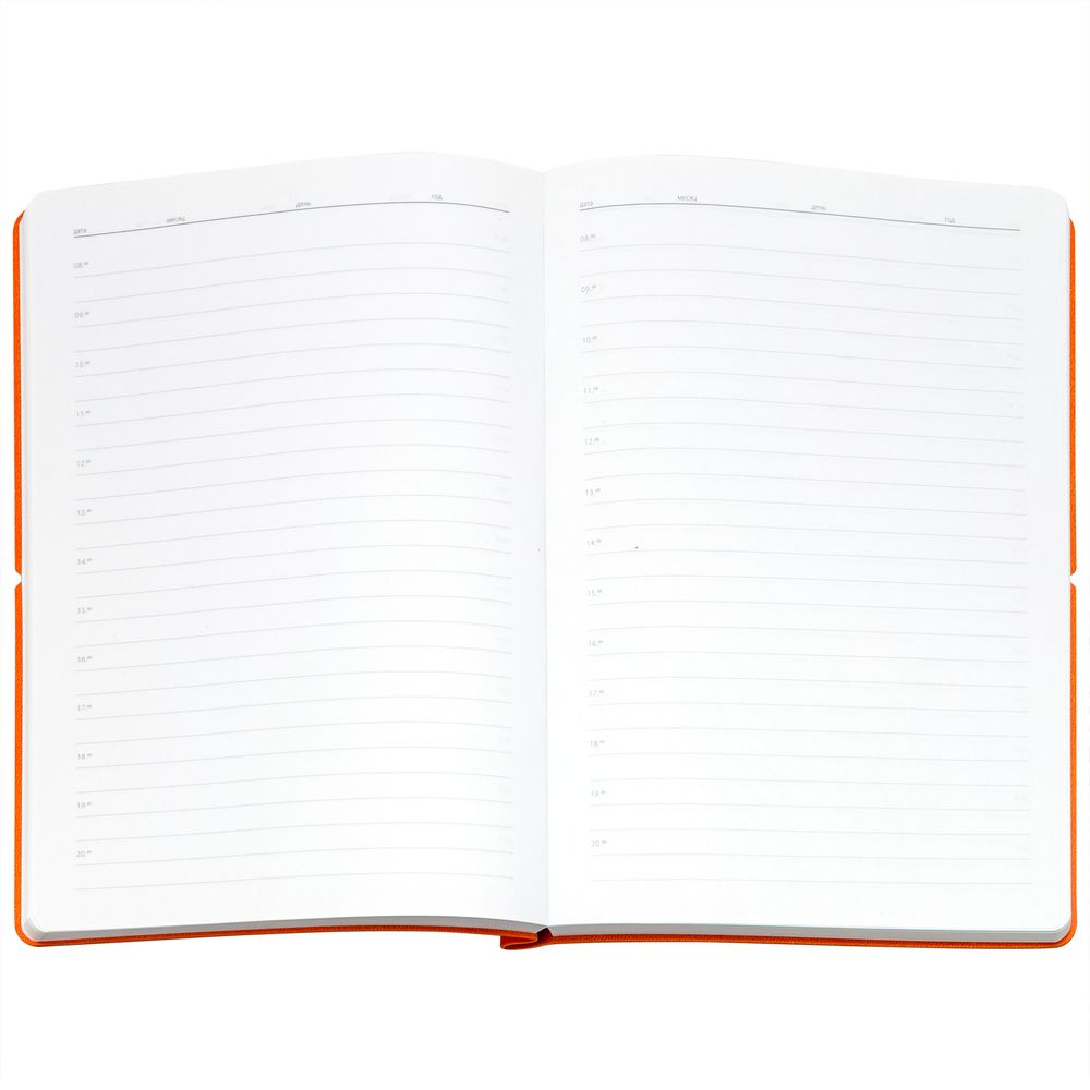 Ежедневник Flexpen Bright, недатированный, оранжевый-8
