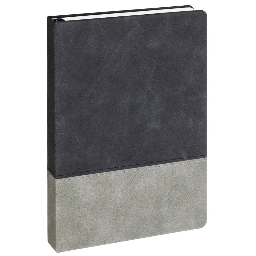 Ежедневник Horizon, недатированный, серый с черным-3
